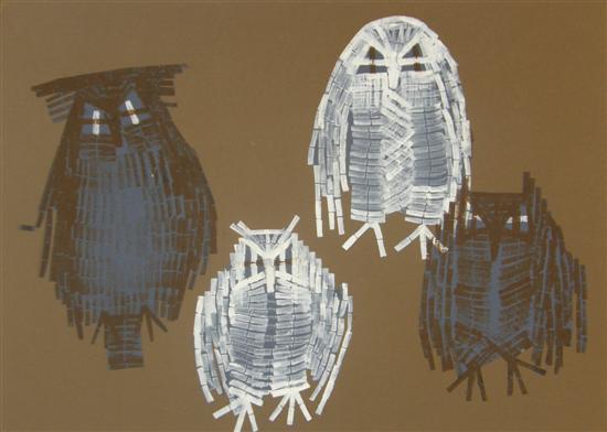 Appraisal: Thetis Blacker - British 'Nursery Owls' signed and titled verso