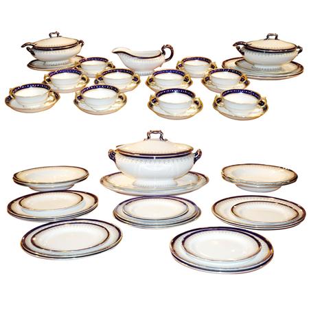 Appraisal: Royal Doulton Porcelain Dinner Service Together with a Set of