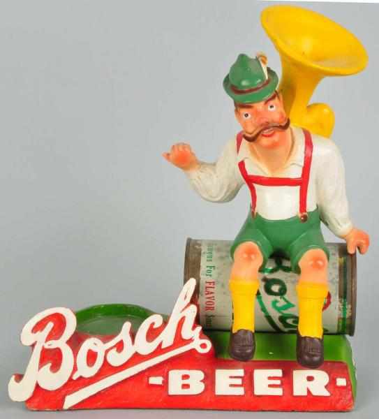 Appraisal: Plaster Bosch Beer Advertising Figure s Original condition Condition Excellent