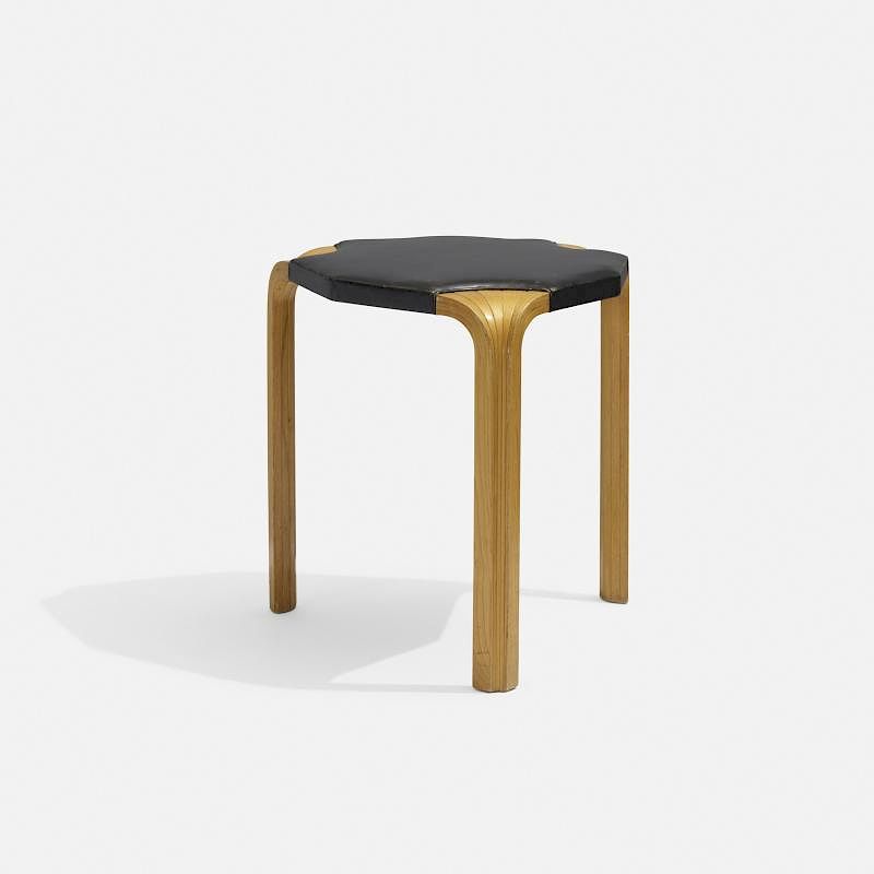 Appraisal: Alvar Aalto X-Leg stool Alvar Aalto X-Leg stool Artek Finland