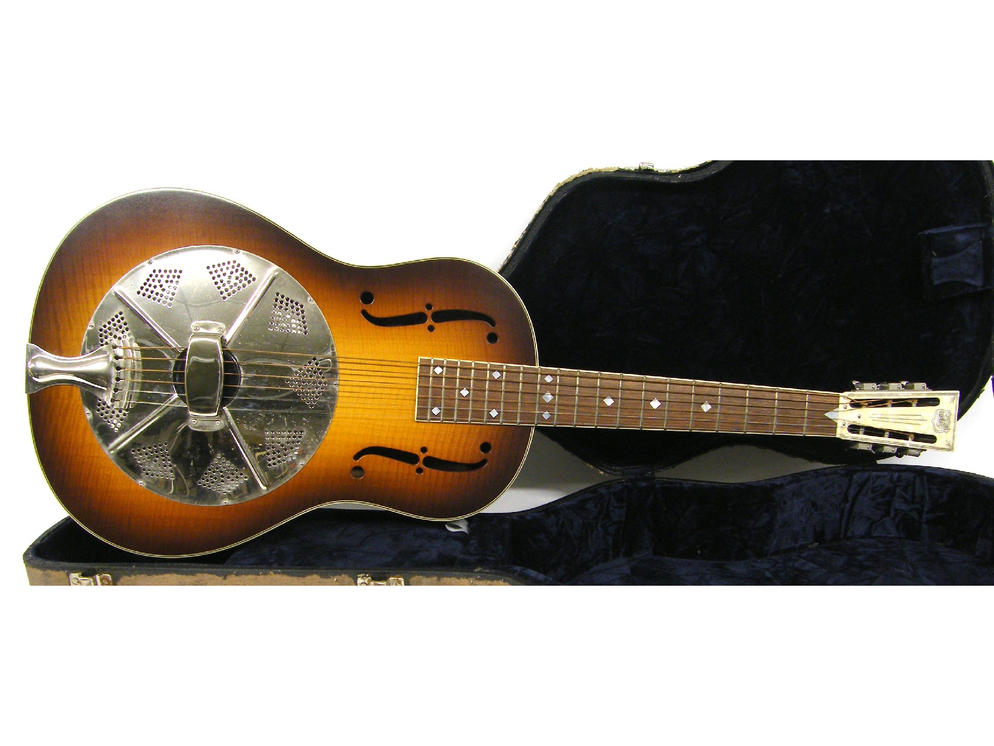 Appraisal: National Reso-Phonic Estralita Deluxe resonator guitar made in USA ser