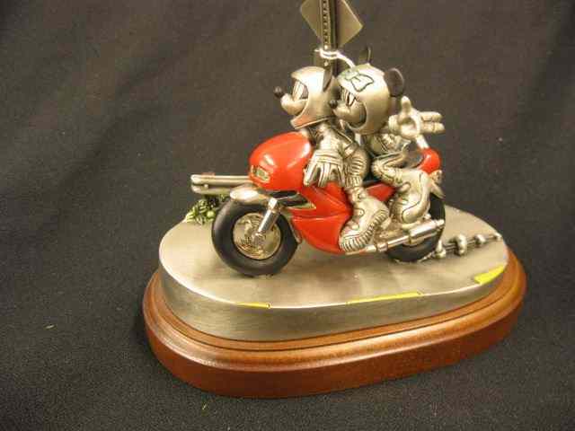 Appraisal: Disney Chilmark Pewter Figurine ''Looking for Adventure'' of Mickey Minnie