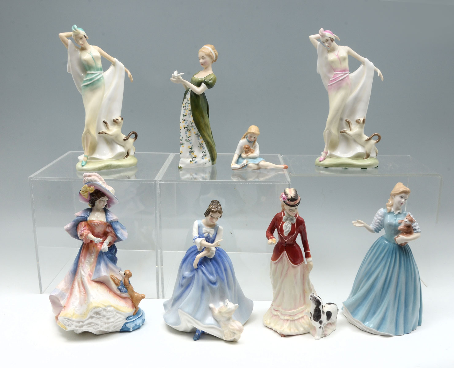 Appraisal: PC ROYAL DOULTON FIGURES ''Harriet'' HN '' Veneta'' HN ''My