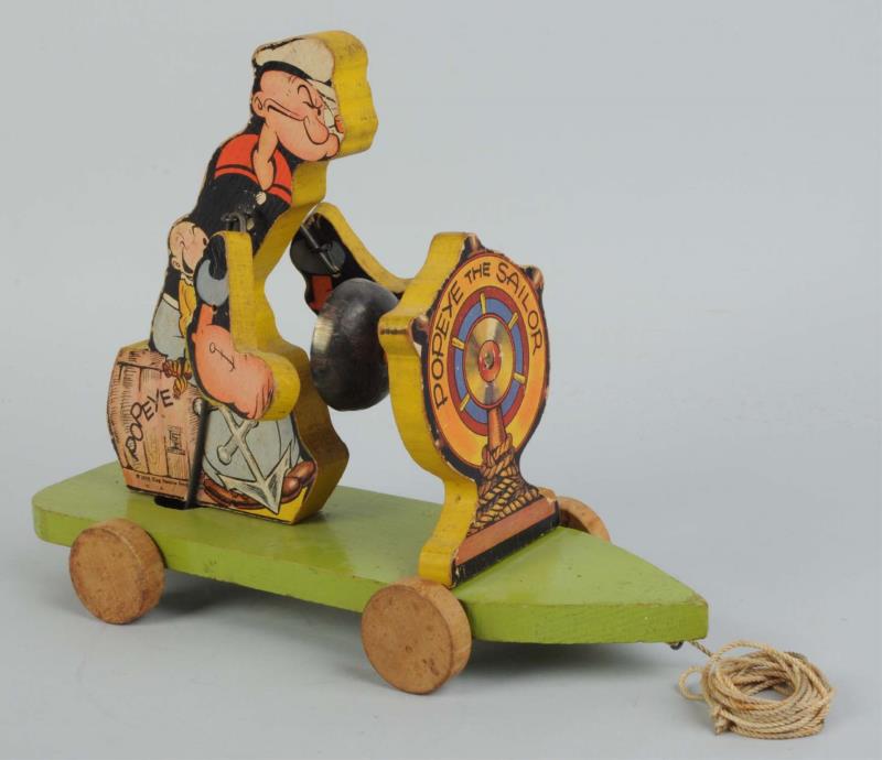 Appraisal: Fisher-Price No Popeye The Sailor Pull Toy Copyright King Features