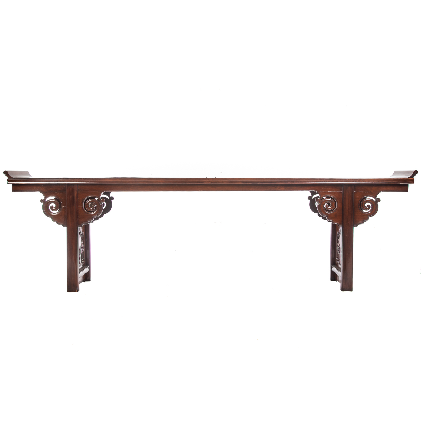 Appraisal: CHINESE ROSEWOOD ALTAR TABLE in L in H