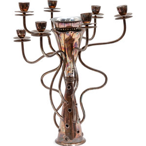 Appraisal: Borek Sipek Czech - Simon Candelabra marked Driade on the