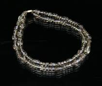 Appraisal: A Citrine Topaz Necklace A double strand necklace of facetted