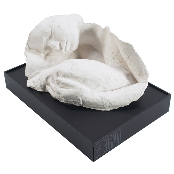 Appraisal: George Segal American - ''Sleeping Woman '' plaster ''w x