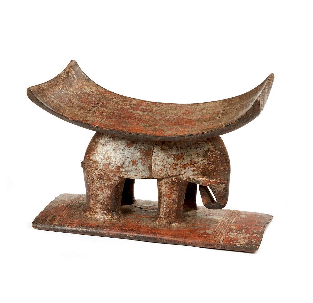 Appraisal: Ashanti Fante Ghana Stool Ashanti Fante Ghana carved wood stool