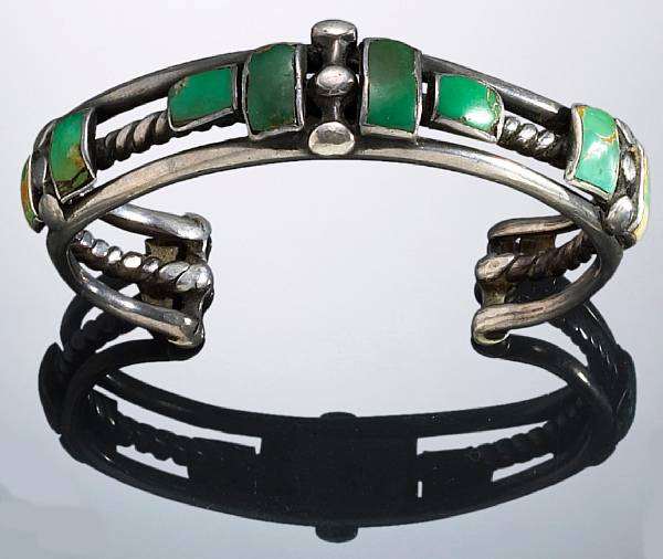 Appraisal: JewelryFine Southwest jewelry from the Sheldon and Barbara Breitbart Collection