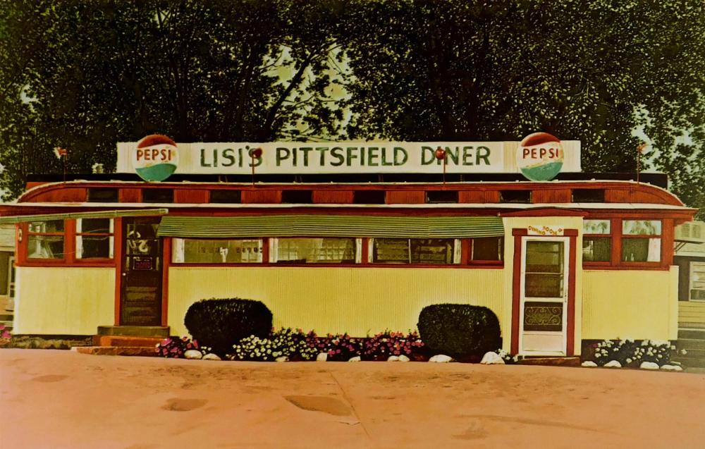 Appraisal: John Baeder United States b Lisi's Pittsfield Diner silkscreen Ed