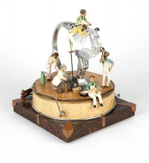 Appraisal: A Baranger Studios ring automaton Motion Display Second quarter th