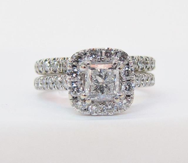 Appraisal: Neil Lane bridal set including k diamond band with round