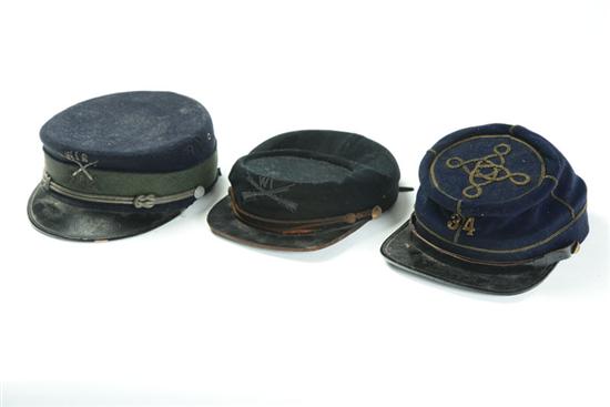 Appraisal: THREE HATS All nd half- th century Includes a Lilley