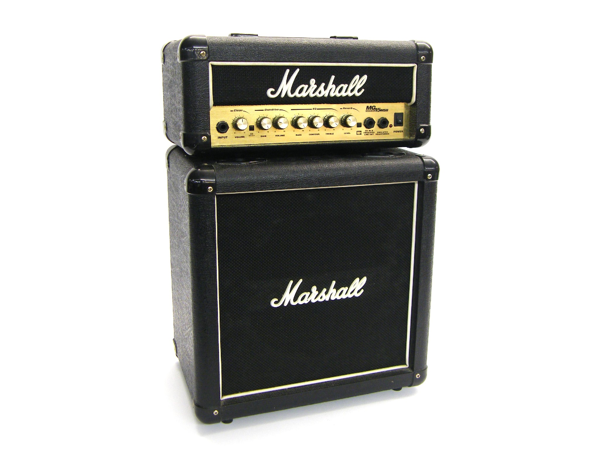 Appraisal: Marshall MG series MSII guitar amplifier head with matching ohm