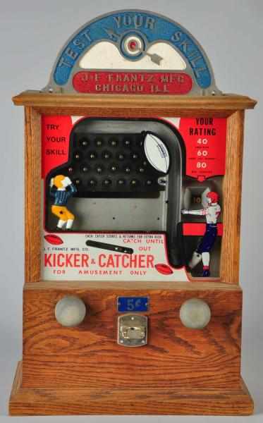 Appraisal: Kicker Catcher Skill Machine Description Working Condition Excellent Plus Size