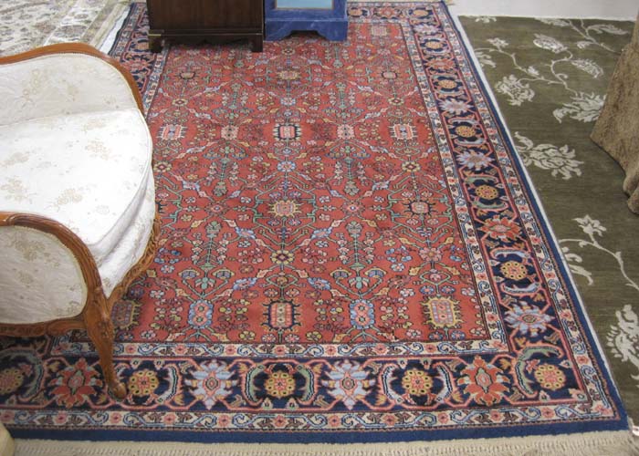 Appraisal: KARASTAN AMERICAN ORIENTAL CARPET Persian Serapi design of flowers on