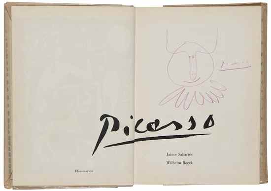 Appraisal: Pablo Picasso - Jamie Sabartes the book with a signed