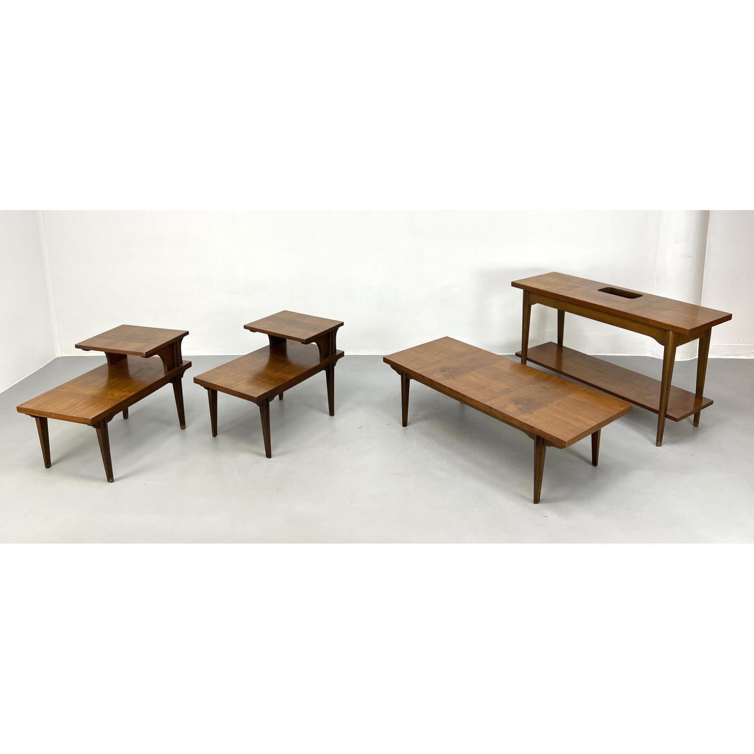 Appraisal: pc LANE End tables Coffee table Sofa Planter table and