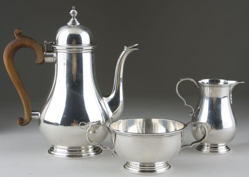 Appraisal: Three Piece Gorham Sterling Coffee Set consisting of a pot