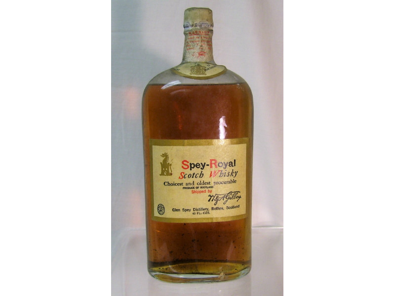 Appraisal: Spey-Royal Scotch Whisky - oz bottle Sealed bottle By placing