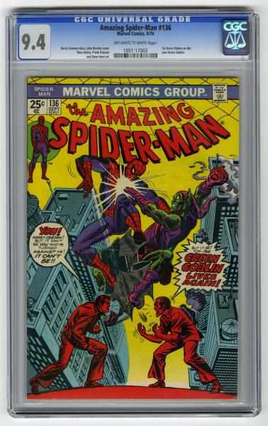 Appraisal: Amazing Spider-Man CGC Marvel Comics Gerry Conway story with John