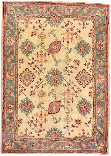 Appraisal: An Oushak carpet West Anatolia late th century size approximately