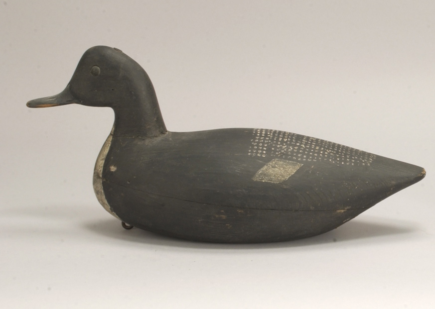 Appraisal: BLUEBILL DRAKE DECOY Attributed to Capt Andrew Sammies Long Island