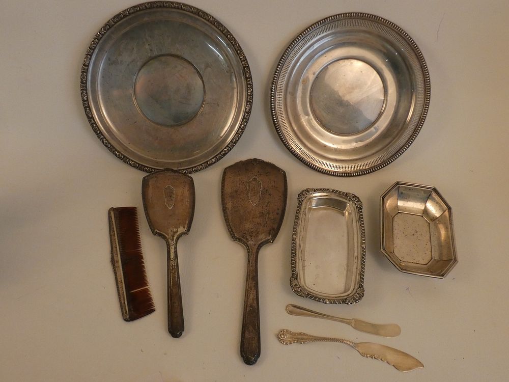 Appraisal: LOT ASSORTED STERLING SILVER Sterling lot includes two in trays