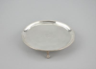 Appraisal: A Silver Salver by Hester Bateman London ca Small round