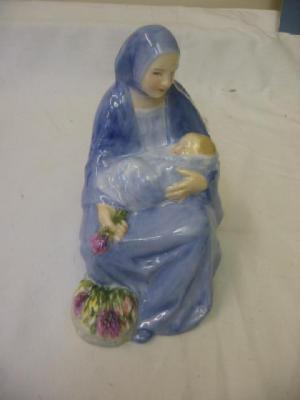 Appraisal: A ROYAL DOULTON PORCELAIN FIGURE The Madonna of the Square