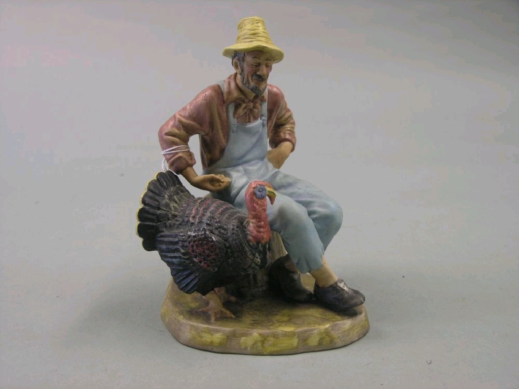 Appraisal: A Royal Doulton bone china figure Thanksgiving HN