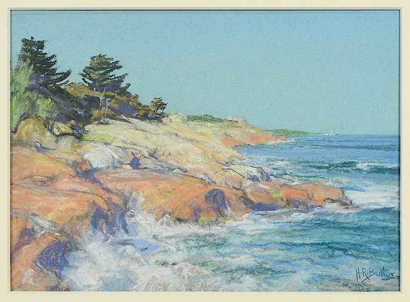 Appraisal: Howard Russell Butler American - Magnolia Rocks Afternoon Light signed