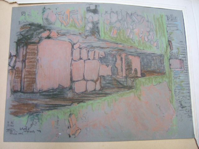 Appraisal: William Monk - A folio of drawings and sketches all