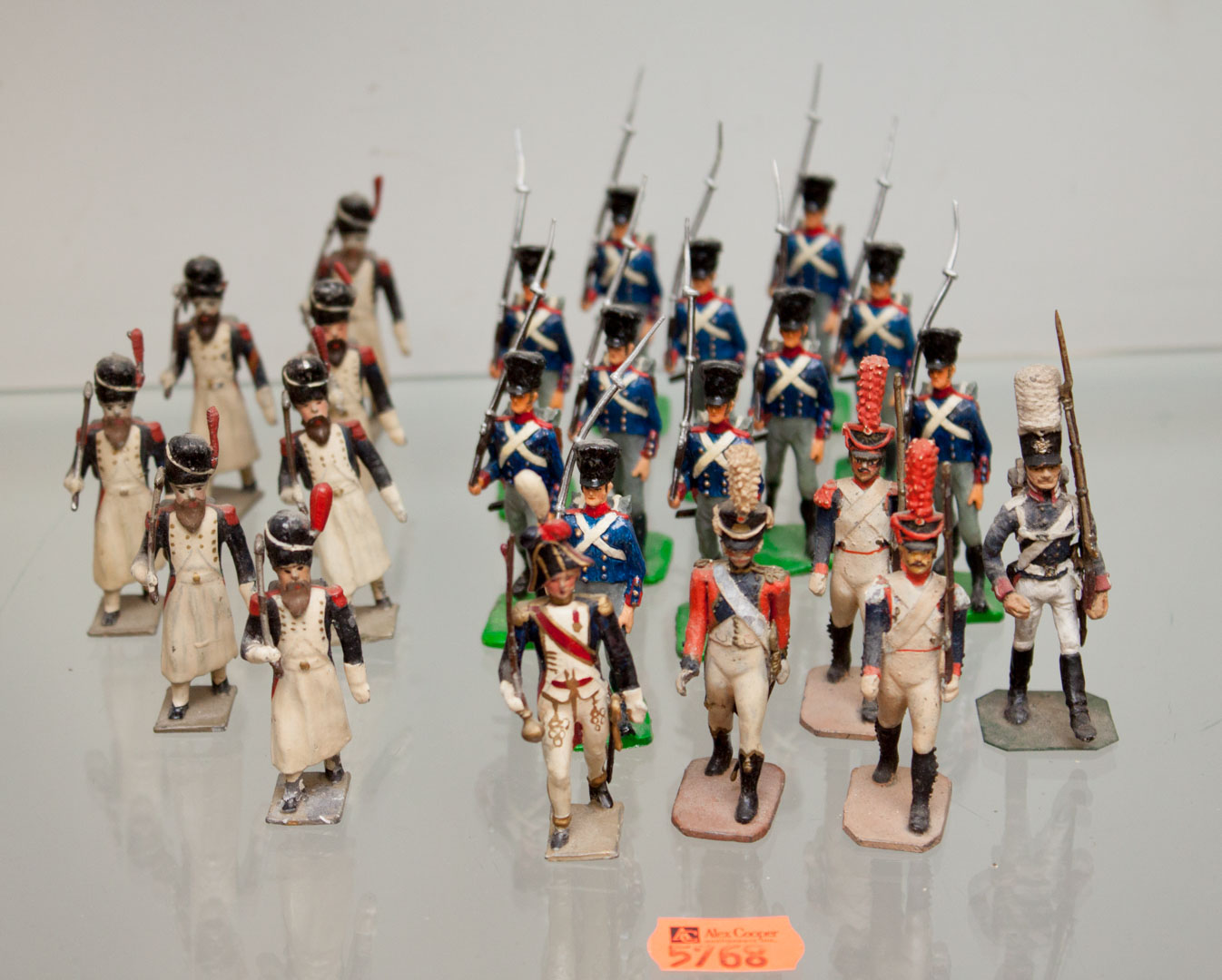 Appraisal: Assortment of French miniature soldiers