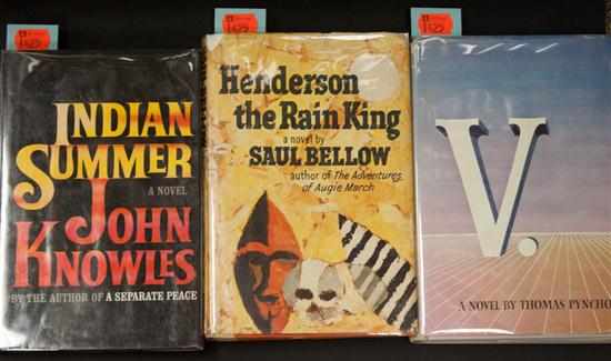 Appraisal: Modern American Literature Three titles by John Knowles Saul Bellow