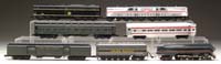 Appraisal: MIXED LOT OF WILLIAMS LIONEL MTH O GAUGE TRAINS Union