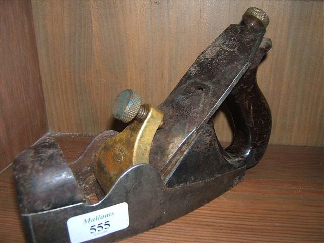 Appraisal: AN OLD STEEL PLANE by Norris of London long