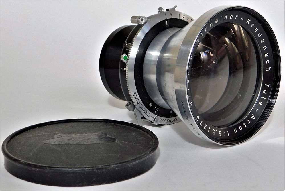 Appraisal: Schneider Tele-Arton mm f Lens Schneider Tele-Arton mm f lens