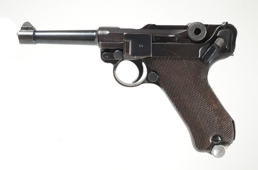 Appraisal: Dated ' ' Code German Mauser Luger P mm caliber