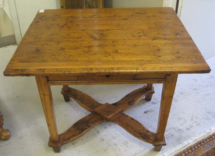 Appraisal: PINE TAVERN TABLE English country th century elements having a