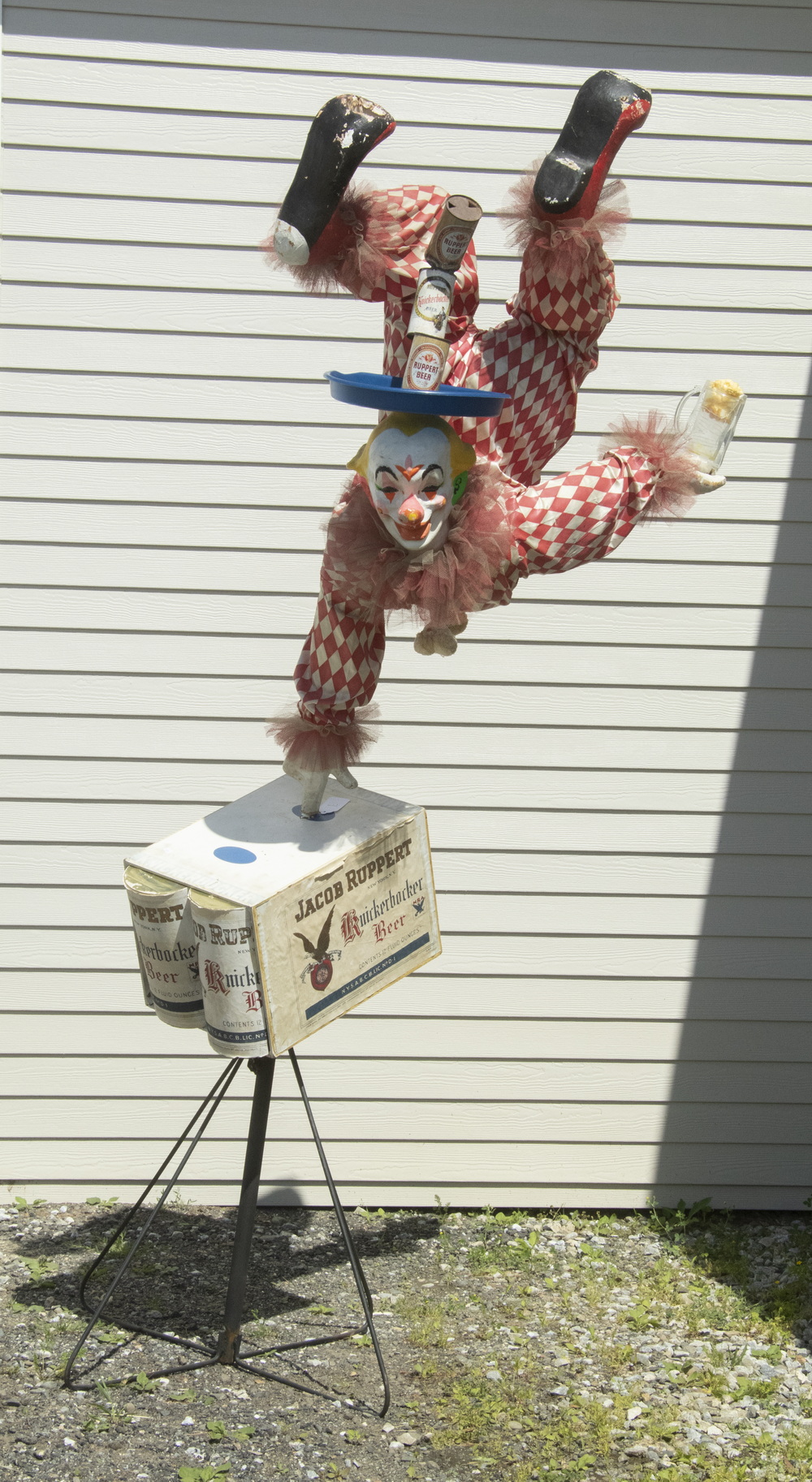 Appraisal: RUPPERT KNICKERBOCKER BEER CLOWN AUTOMATON Circa s Automated Beer Merchanising