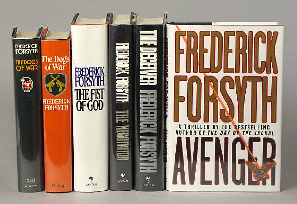 Appraisal: FORSYTH FREDERICK Approx vols all hardback in dj including The