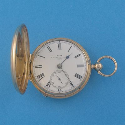 Appraisal: Dent London An ct gold hunter cased lever watch the