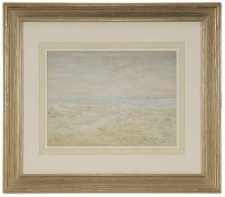 Appraisal: Delaware Massachusetts born Old Saybrook Light signed Roy Blankenship pastel