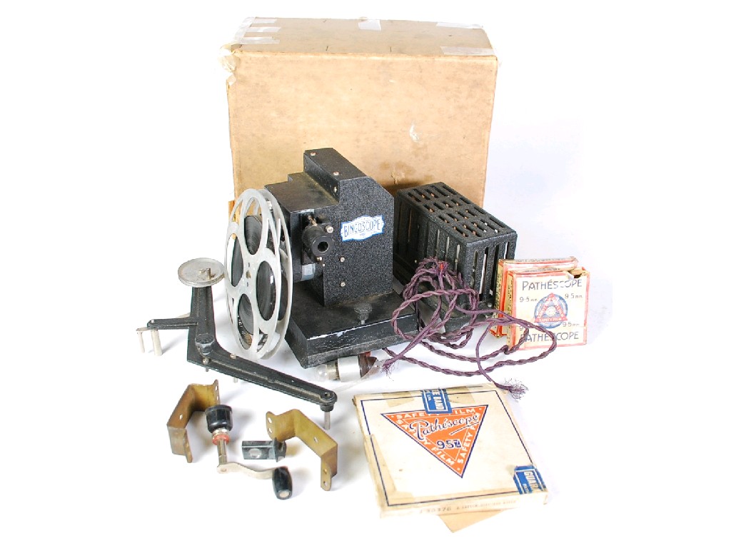 Appraisal: BINGOSCOPE 'IDEAL HOME CINEMA' PROJECTOR for mm cine film boxed