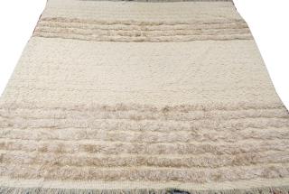 Appraisal: ROBERT KIDD AMERICAN WOOL COVERLET CIRCA W ' L '