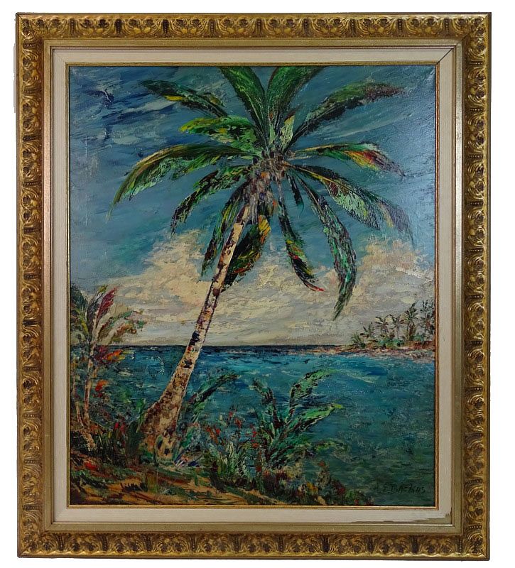 Appraisal: Albert E Backus AMERICAN Albert E Backus AMERICAN oil painting