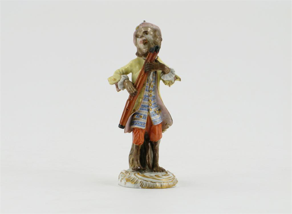 Appraisal: A Meissen monkey band figure