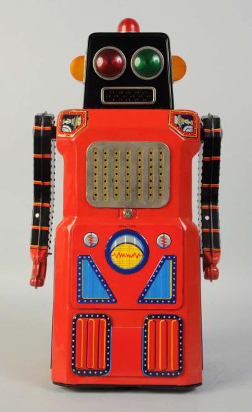 Appraisal: Battery operated AKA Train Robot Made in Japan by Masudaya